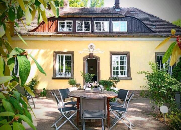Ferienhaus Dr. Mueller ไมเซน ภายนอก รูปภาพ